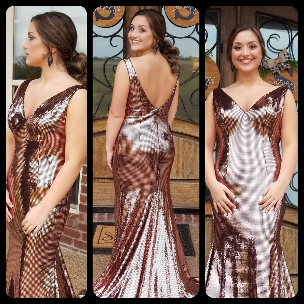 Johnathan Kayne Formal Gown - Rose Gold